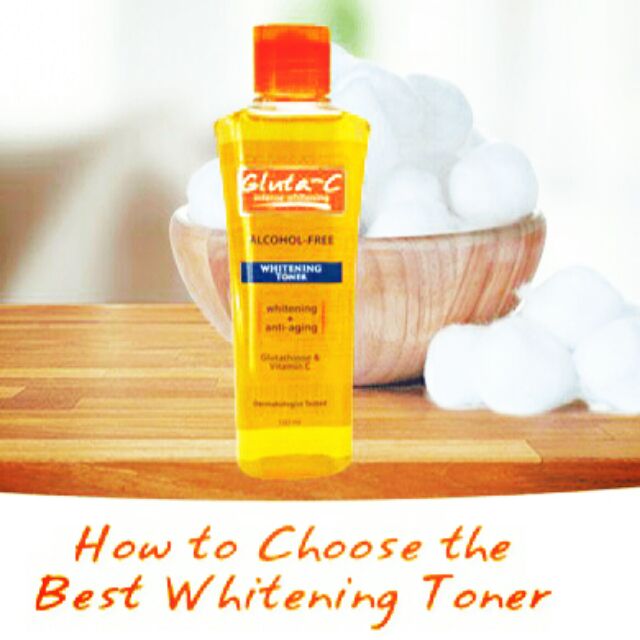 effective whitening toner