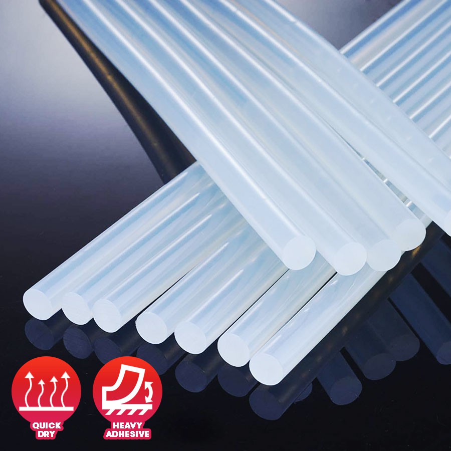 11mm/7mm Hot Melt Glue Rod High Viscosity Non-Toxic Translucence Strong Adhesive Transparent Clear for Homemade Craft