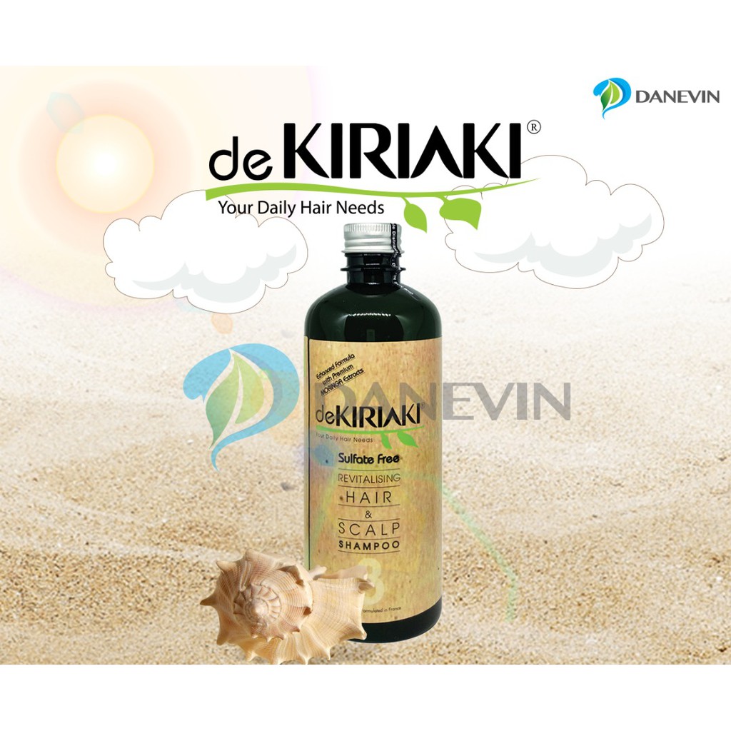 deKiriaki Revitalising Hair and Scalp Shampoo [500ml]