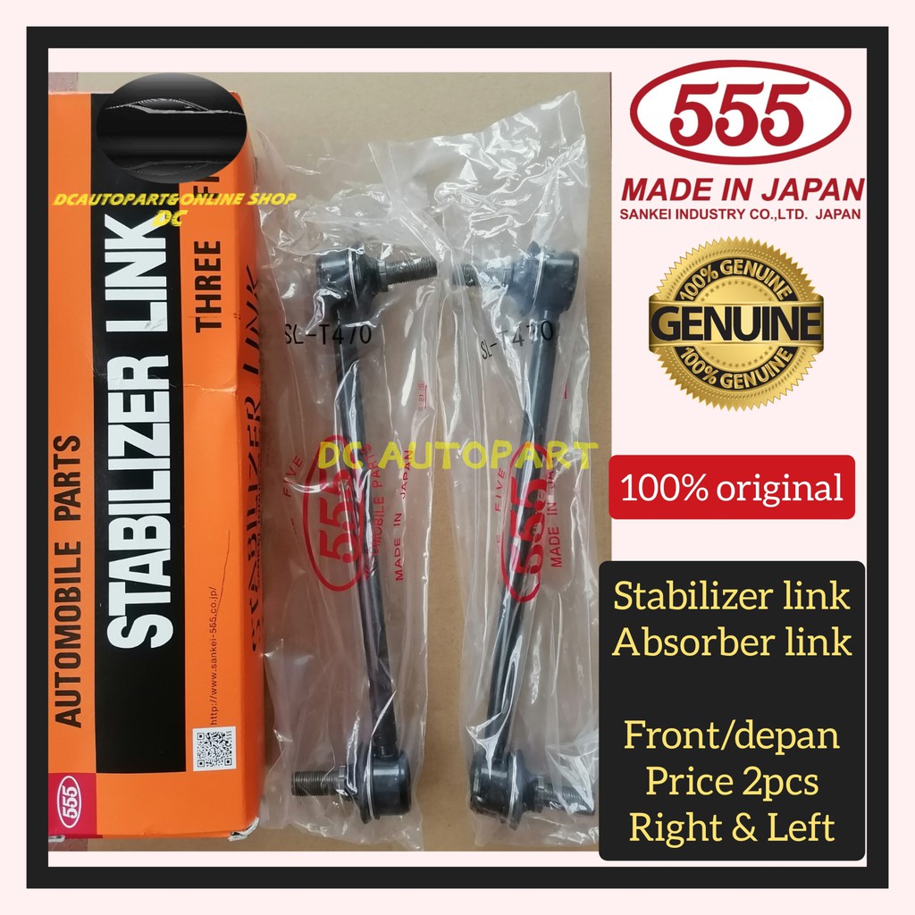 ORIGINAL 555 STABILIZER LINK FRONT TOYOTA HARRIER ACU30 MCU30 CAMRY