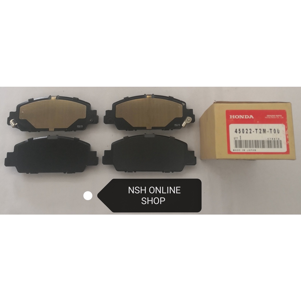 Brake Pad (HONDA OEM) Front for Honda Accord T2A HRV T7A Odyssey RC1