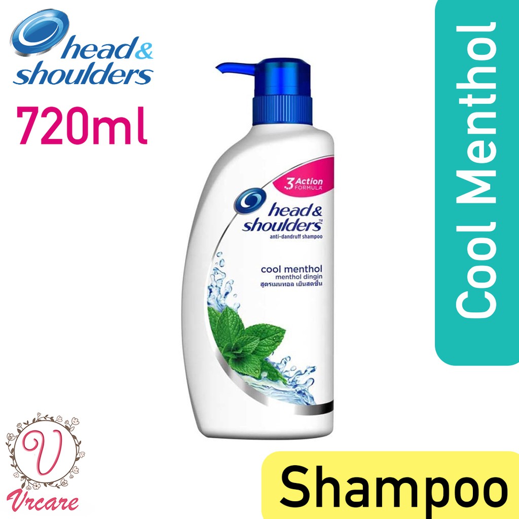 Head & Shoulders Shampoo Cool Menthol 720ml Ready Stock ! | Shopee Malaysia