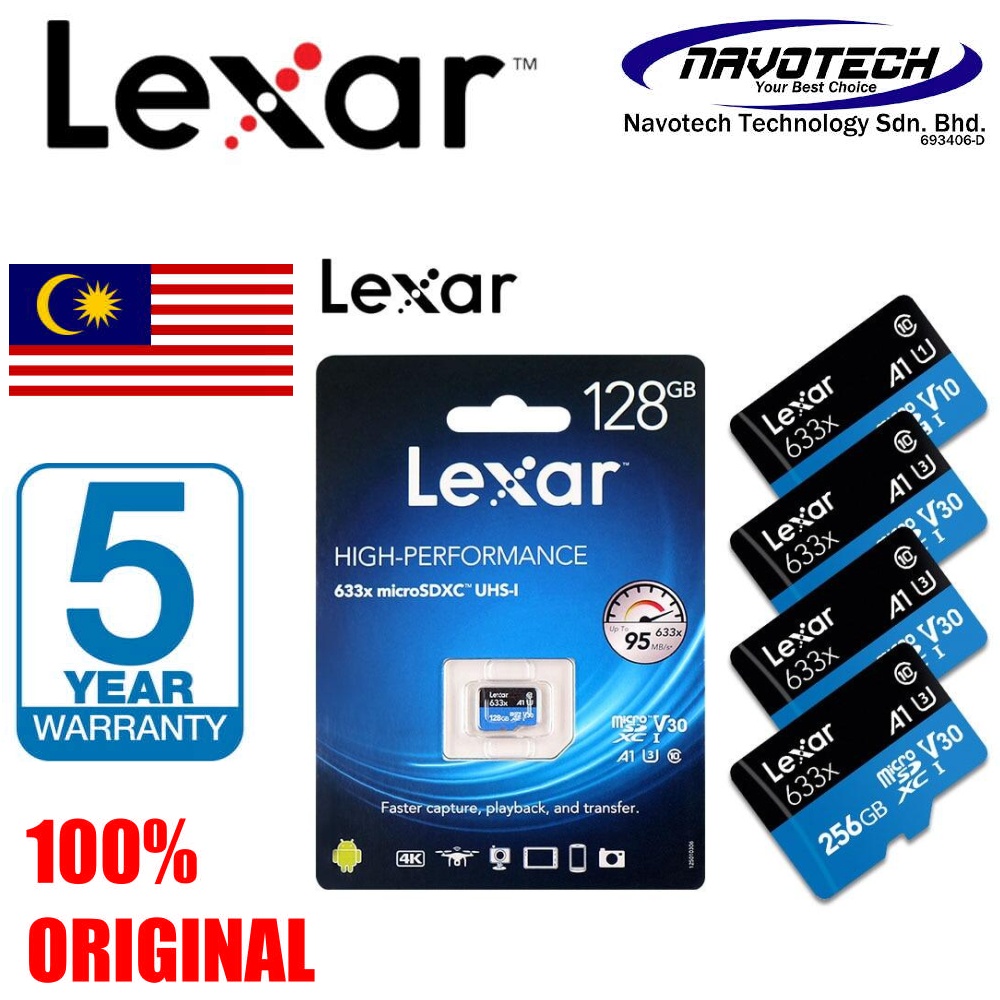 LEXAR FLY microSDXC UHS-I card 128 GB Classe 10 | Memorie per smartphone in Offerta su Stay On | Stay On