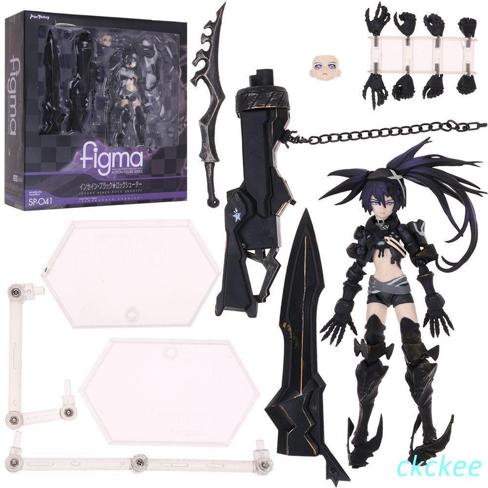 Other Anime Collectibles Black Rock Shooter Figma Pvc Figure Collection Anime Figures Gift Toys New Nobox Collectibles Imagembr Com Br