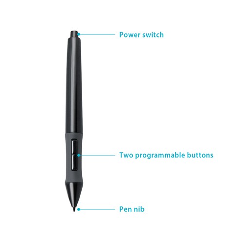680 580 540 420 Digital Battery Drawing Pen Stylus for Huion Graphic Tablets 