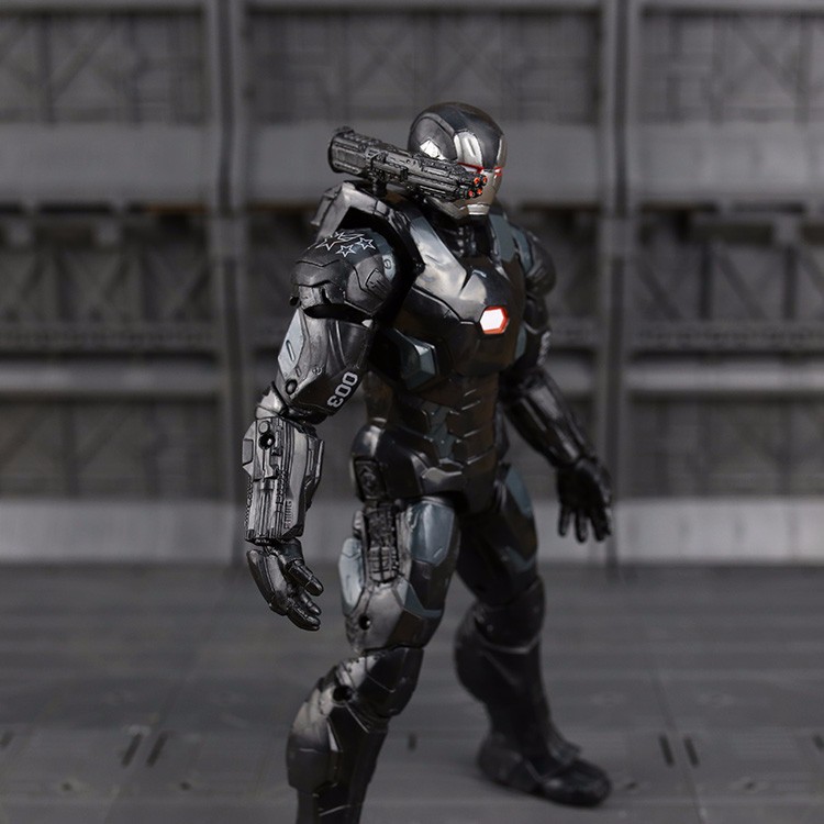 black iron man toy