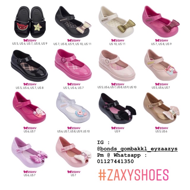 zaxy jelly shoes