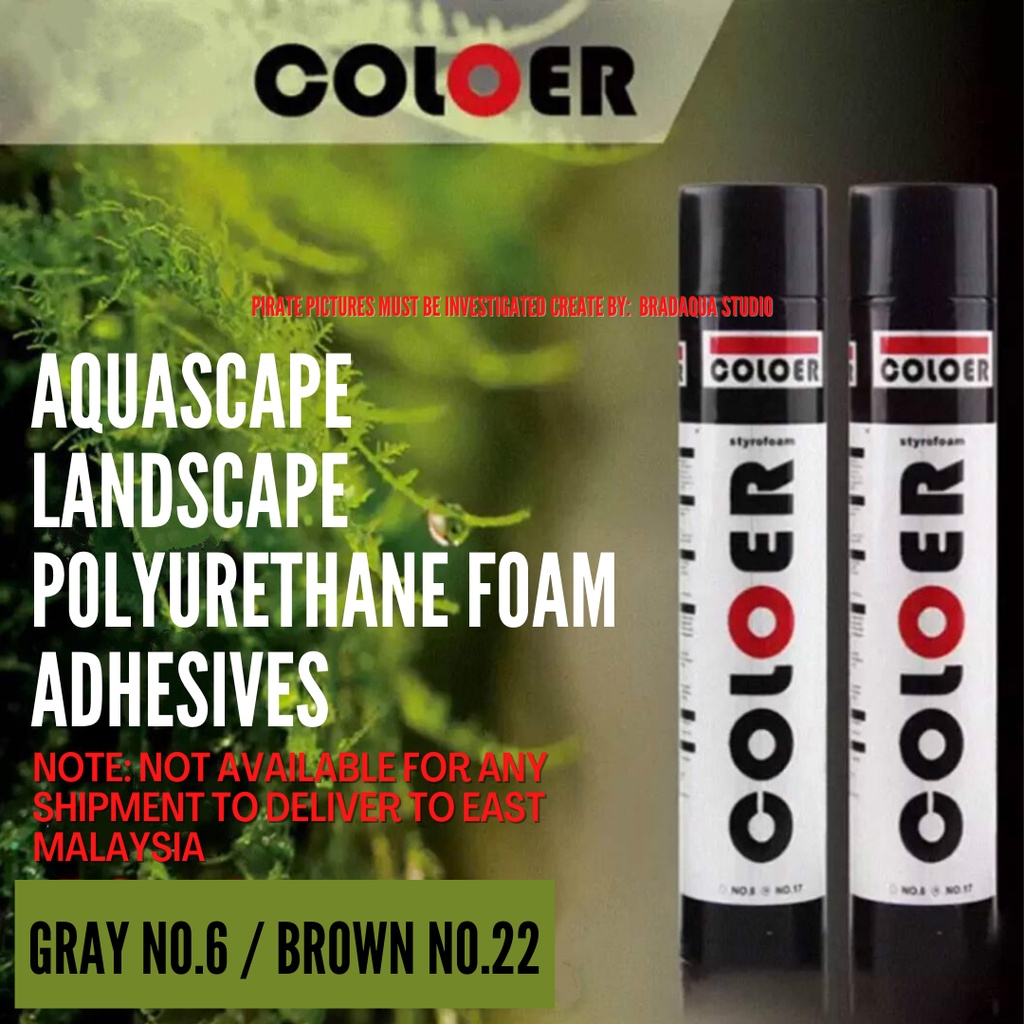 COLOER Spray Foam Landscaping Rainforest Styrofoam Stone Gray Color