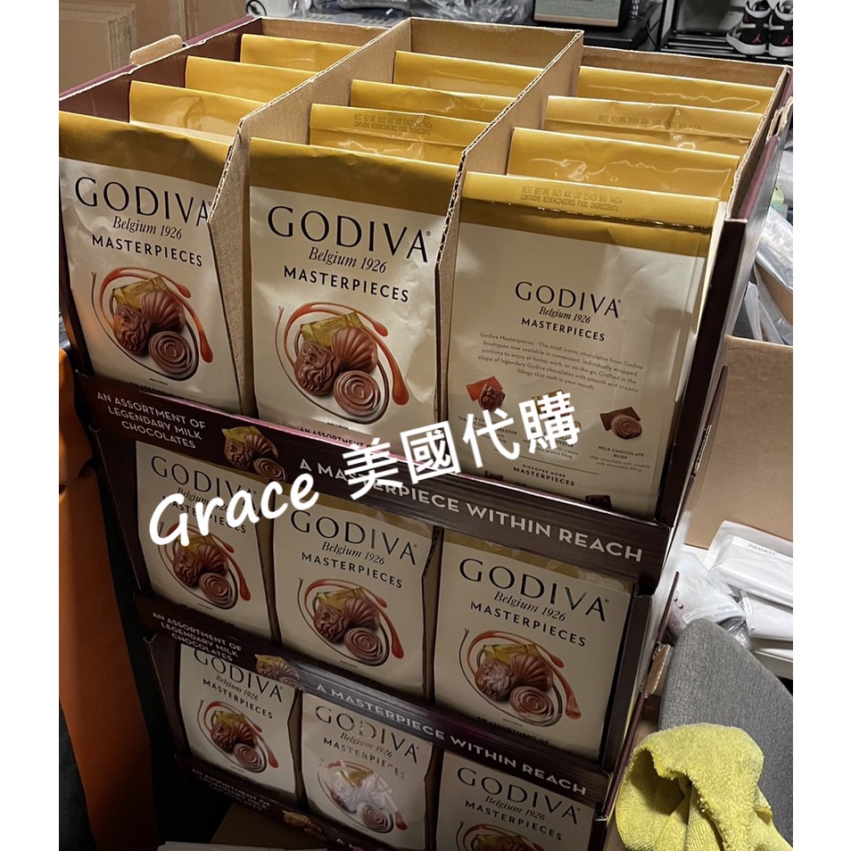 The Next Day Shipment Costco GODIVA Chocolate 3 Flavors Caramel Milk, Milk Nuts,