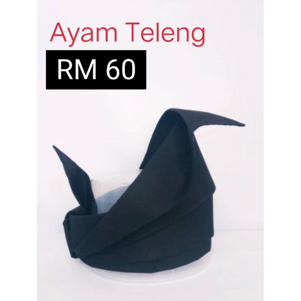 Tanjak Kosong hitam. | Shopee Malaysia
