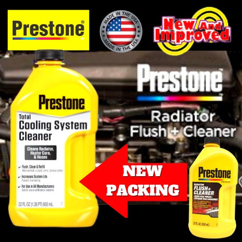 Prestone® Radiator Flush + Cleaner Total Cooling System Cleaner (650ml