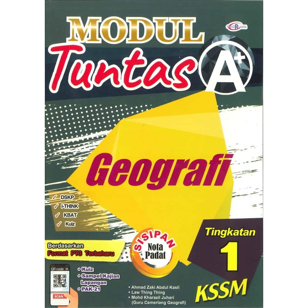 Buy ST  CEMERLANG BUKU LATIHAN  MODUL TUNTAS A+ KSSM 2021 GEOGRAFI