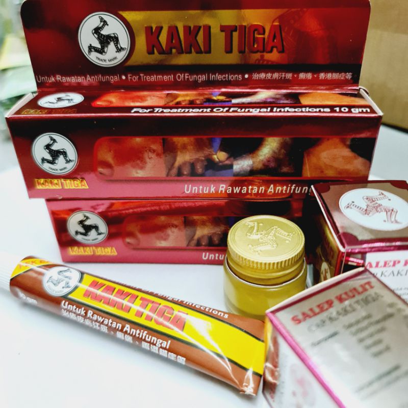 Ubat Kurap Krim Gatal Salep Kulit Cap Kaki Tiga Shopee Malaysia