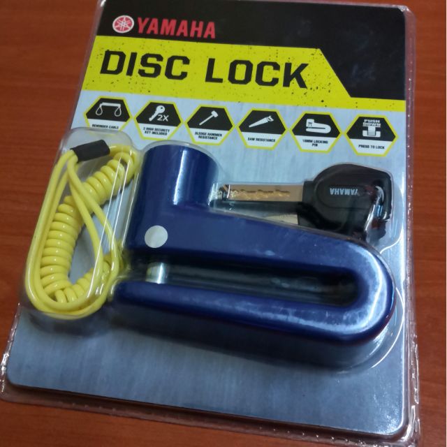 disc lock yamaha