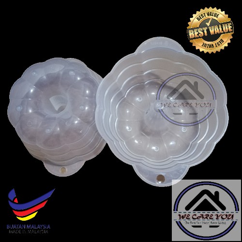 Apple Lady Round Jelly Mould Jelly Puding Steamed Mould Acuan Bulat Kek Kukus Jelly cake mould