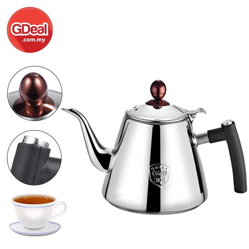 GDeal Stainless Steel Kettle Stove Top Induction Cooker Teapot Brew Tea