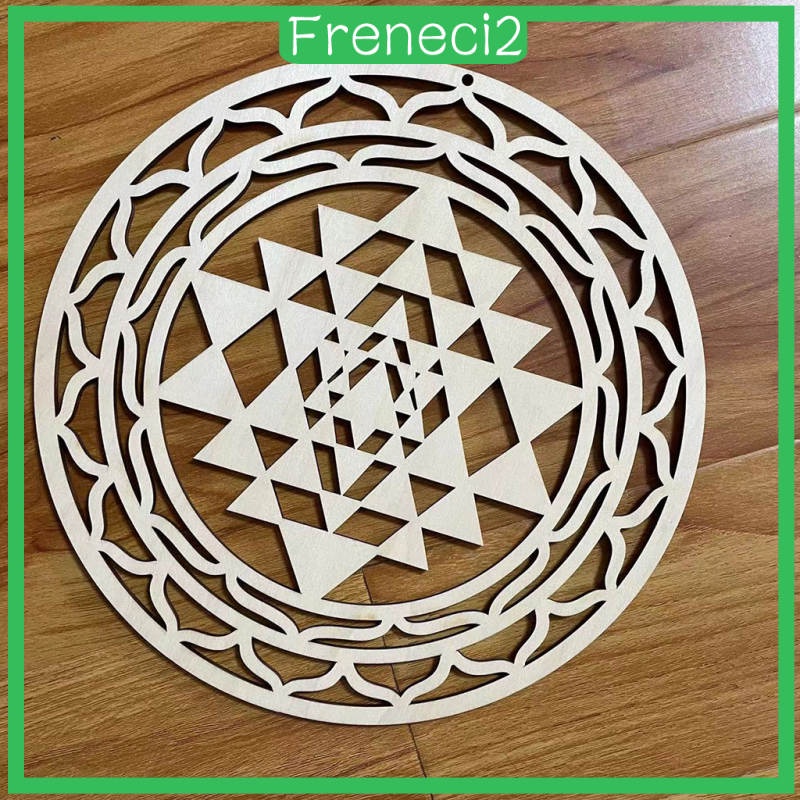 [frenecieeMY] 11" Wall Decor Spiritual Gift Wood Wall Sculpture for