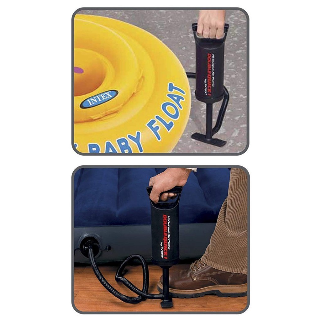 Intex Hand Pump With 3 Outlets Portable Pump Pam Tangan Pam Angin Mudah Alih Shopee Malaysia