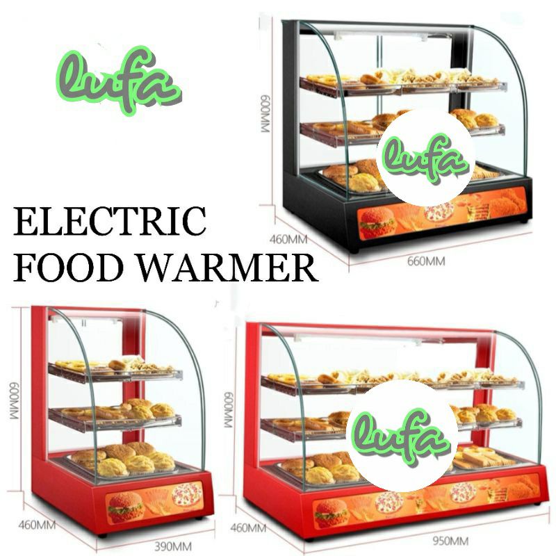 ELECTRIC FOOD WARMER DISPLAY CASE