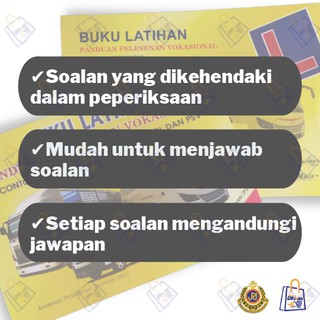 Buku Latihan Contoh Soalan Lesen Vokasional PSV GDL EHailing Teksi