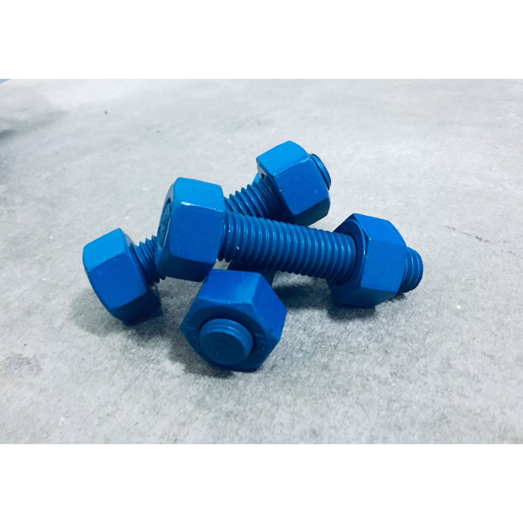 Stud Bolt C W Hvy Hex Nut A B A Gr H FCC Various Size Shopee Malaysia