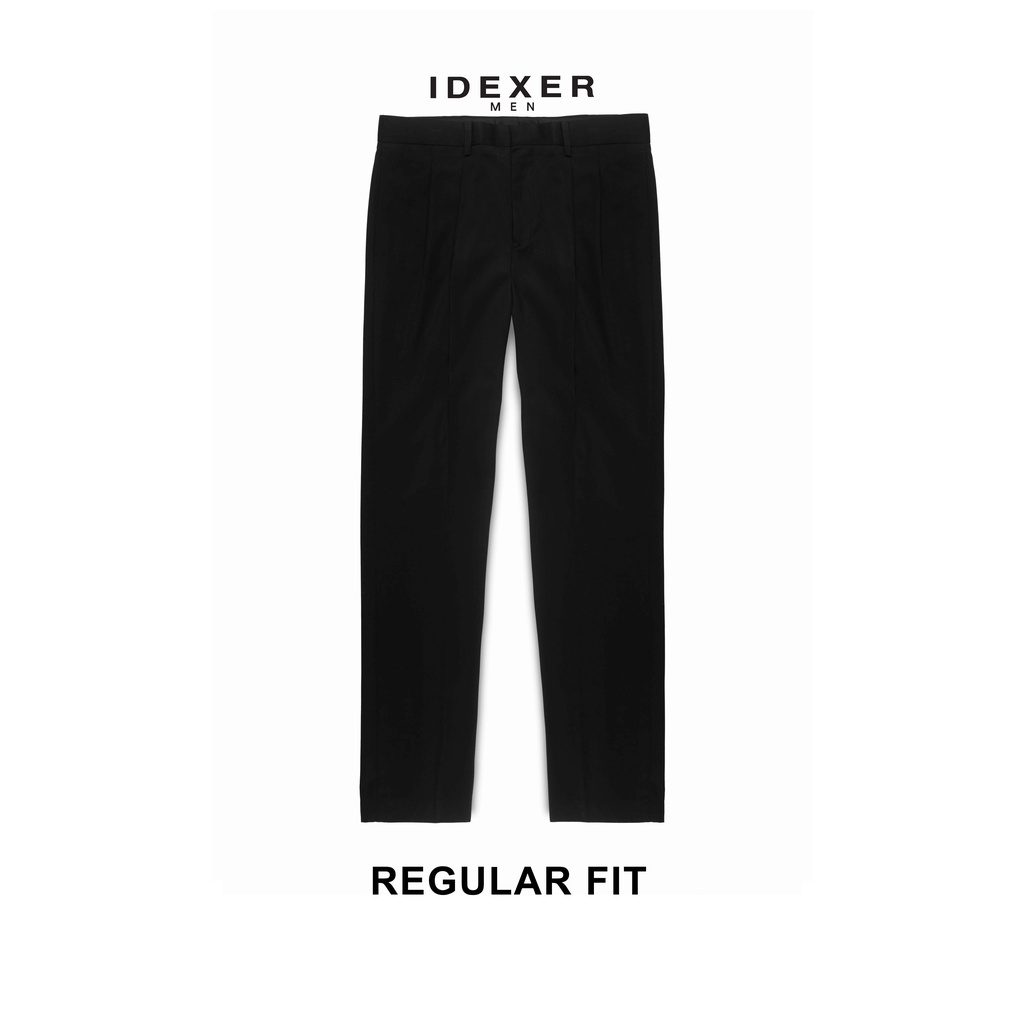 idexer ชายคู่จีบกางเกงหลวมๆแบบปกติสำหรับการติดตั้ง