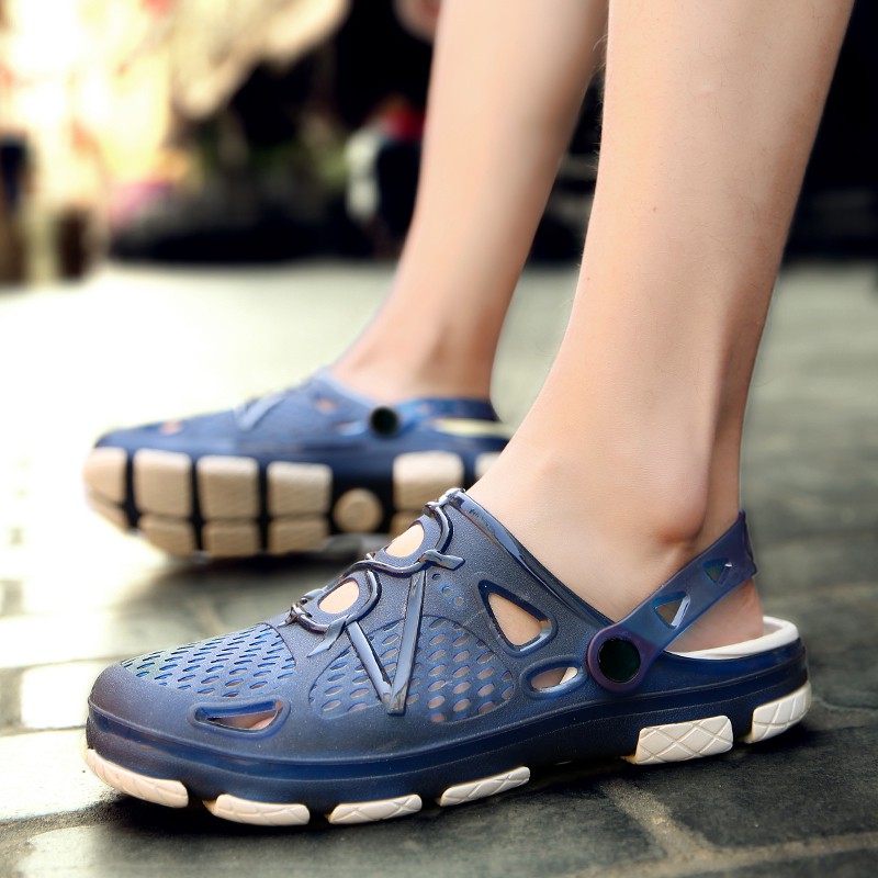 zeacava fashion summer men odourless breathable beach slippers