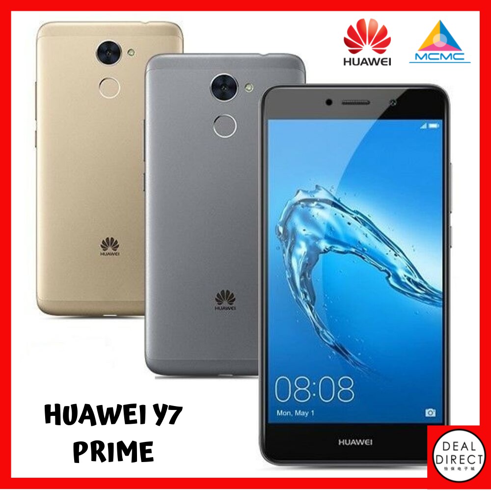 Original Huawei Y7 Prime 17 32gb 3gb 5 5 Inch Octa Core Dual Sim Micro Usb New Malaysia Set Offer Sale Promotion Shopee Malaysia