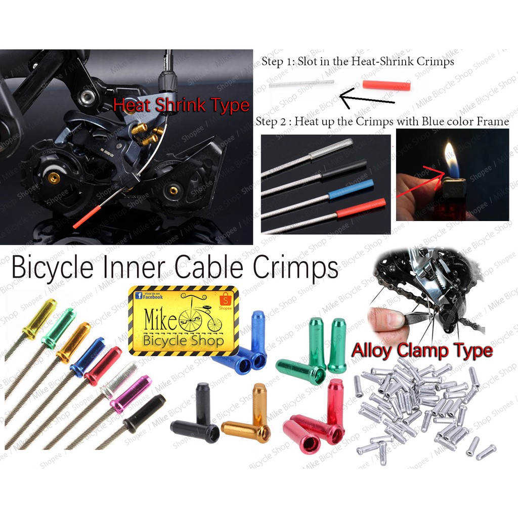 bicycle cable end cap crimper