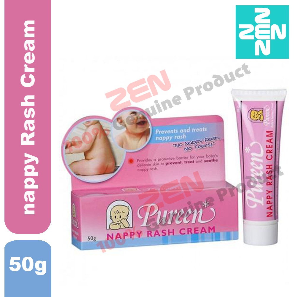 PUREEN NAPPY RASH CREAM 50gm (Expiry date July 2020) Shopee Malaysia