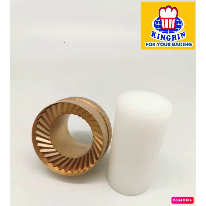 5.5CM TRADITIONAL PINEAPPLE TART CUTTER (M) // HANDMADE COPPER