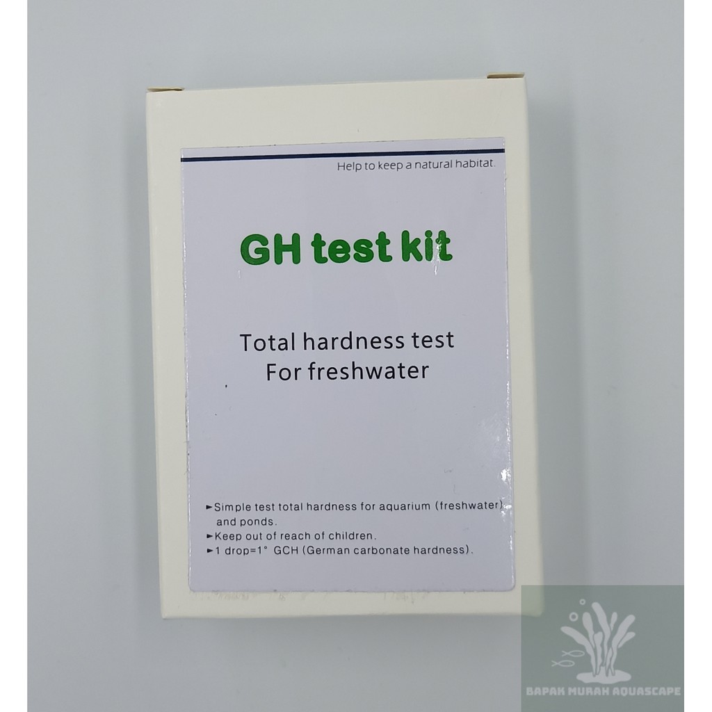 [Local Stock] General Hardness (GH) Test Kit for Freshwater Aquarium Shopee Malaysia