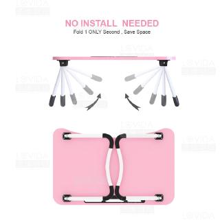 LOVIDA Anti Slip Foldable Laptop Table Portable  Notebook 