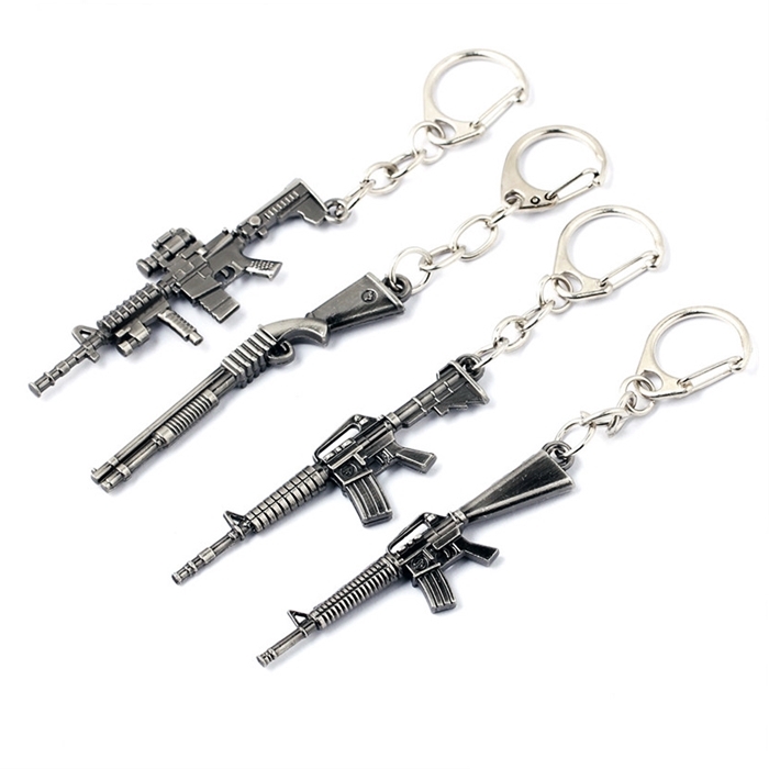 (FAST SELLING) Pistol Keychain Weapon Model Gun Keychain Alloy (Keychin