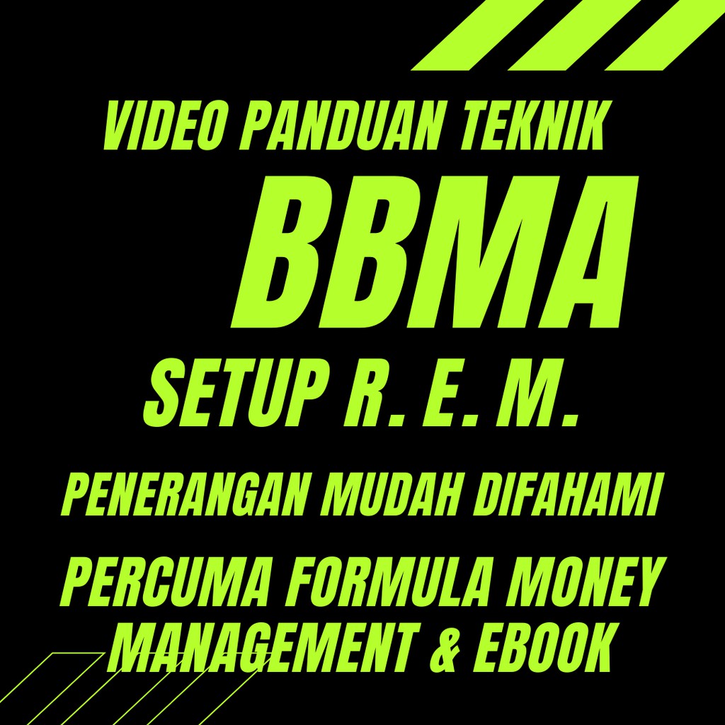 VIDEO TEKNIK BBMA SETUP R.E.M. (DISERTAKAN DENGAN EBOOK)