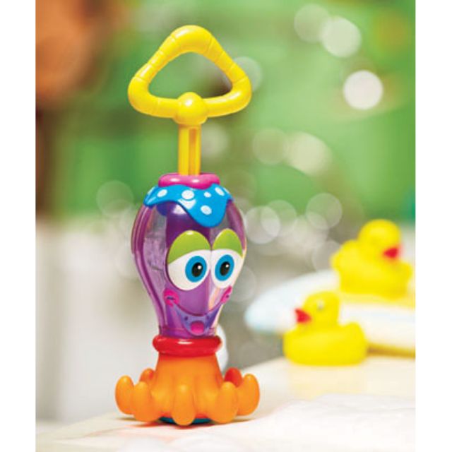 squid bath toy