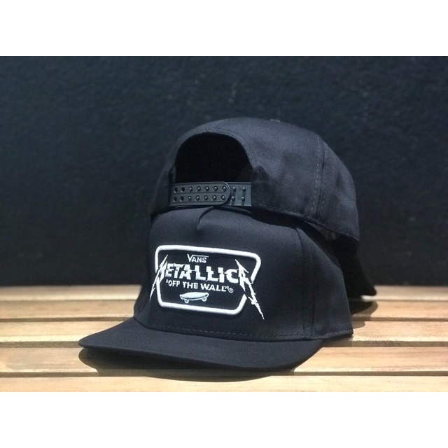 metallica vans hat