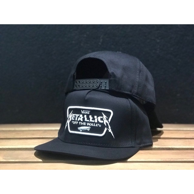 metallica vans cap