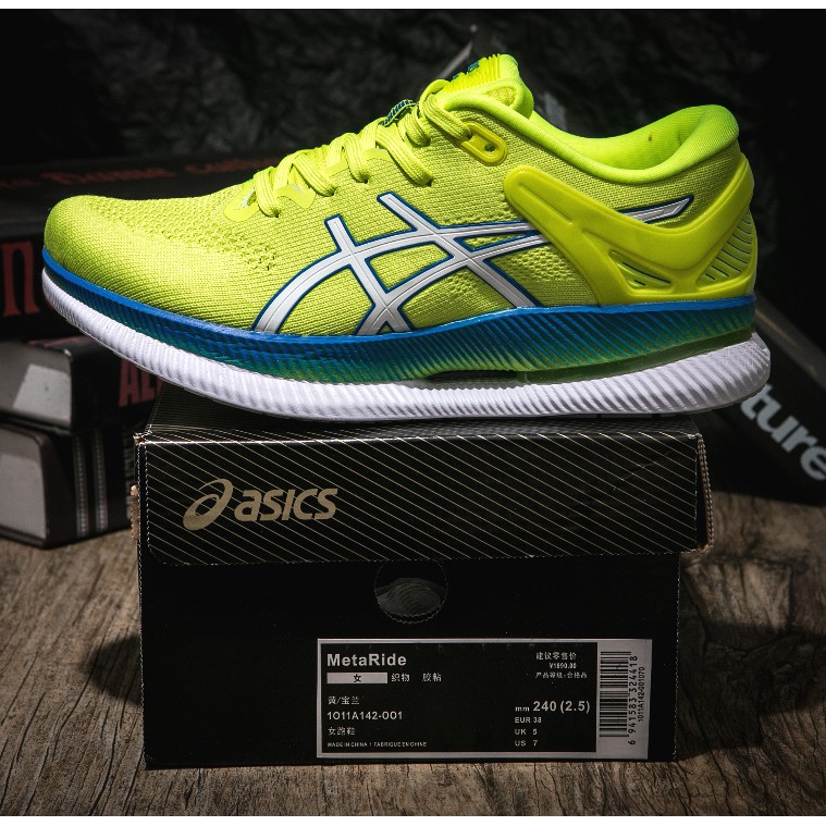 asics fluorescent trainers