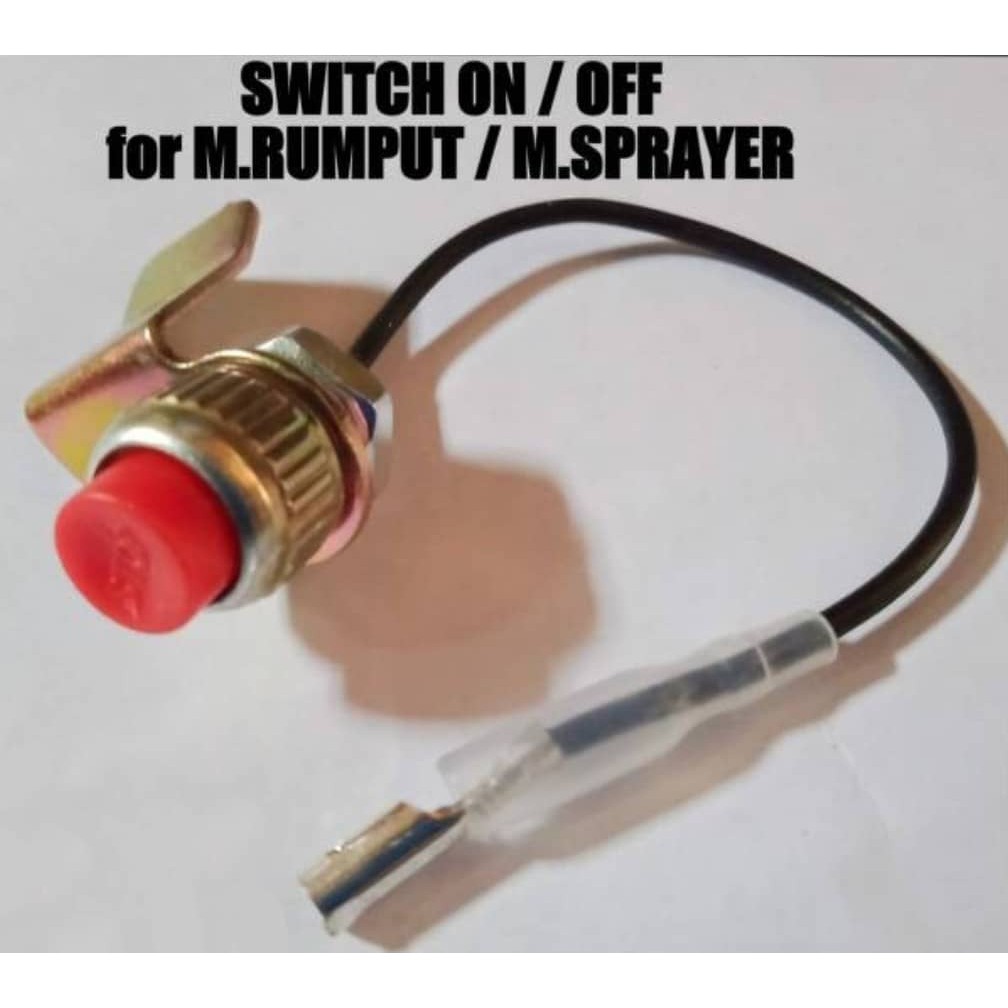 Switch On Off Mesin Rumput/ Switch On Off Brush Cutter | Shopee Malaysia