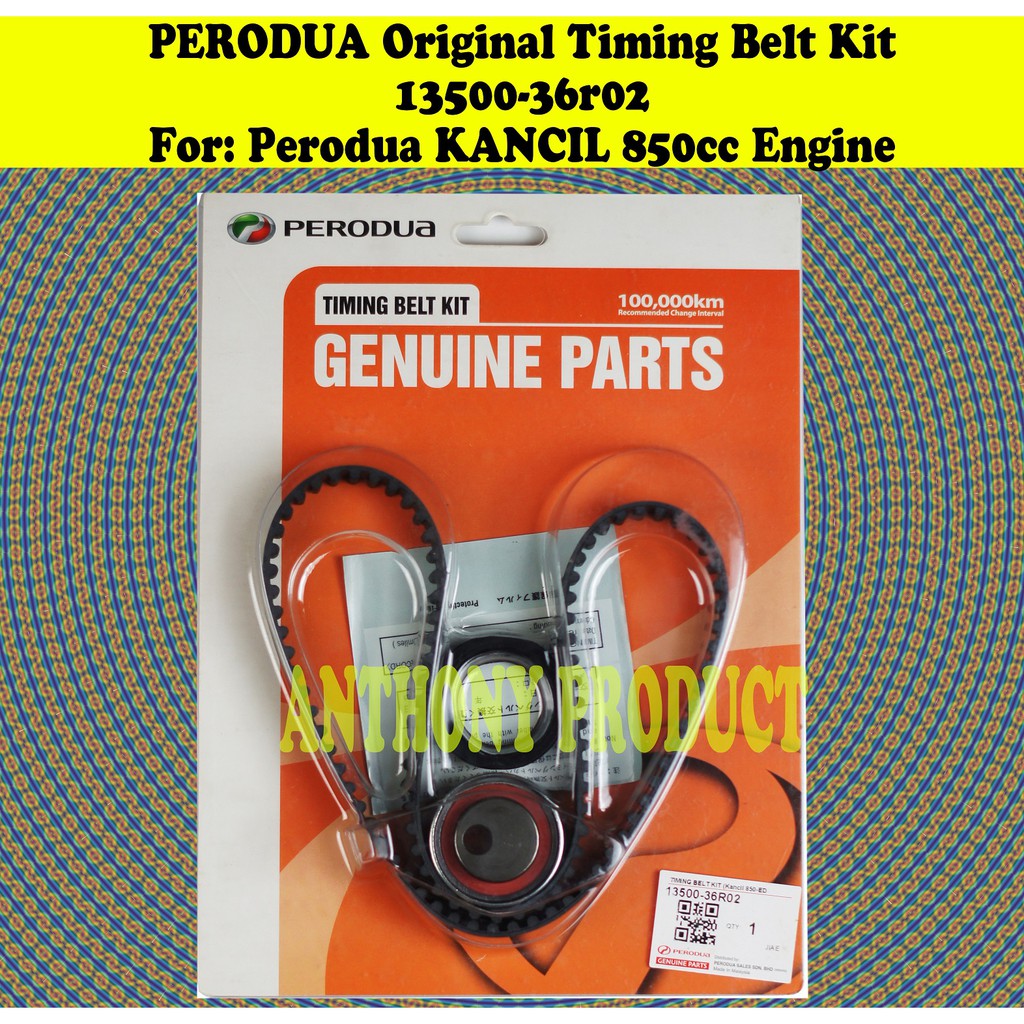 Perodua Kancil Timing Belt Marking - Contoh Gi