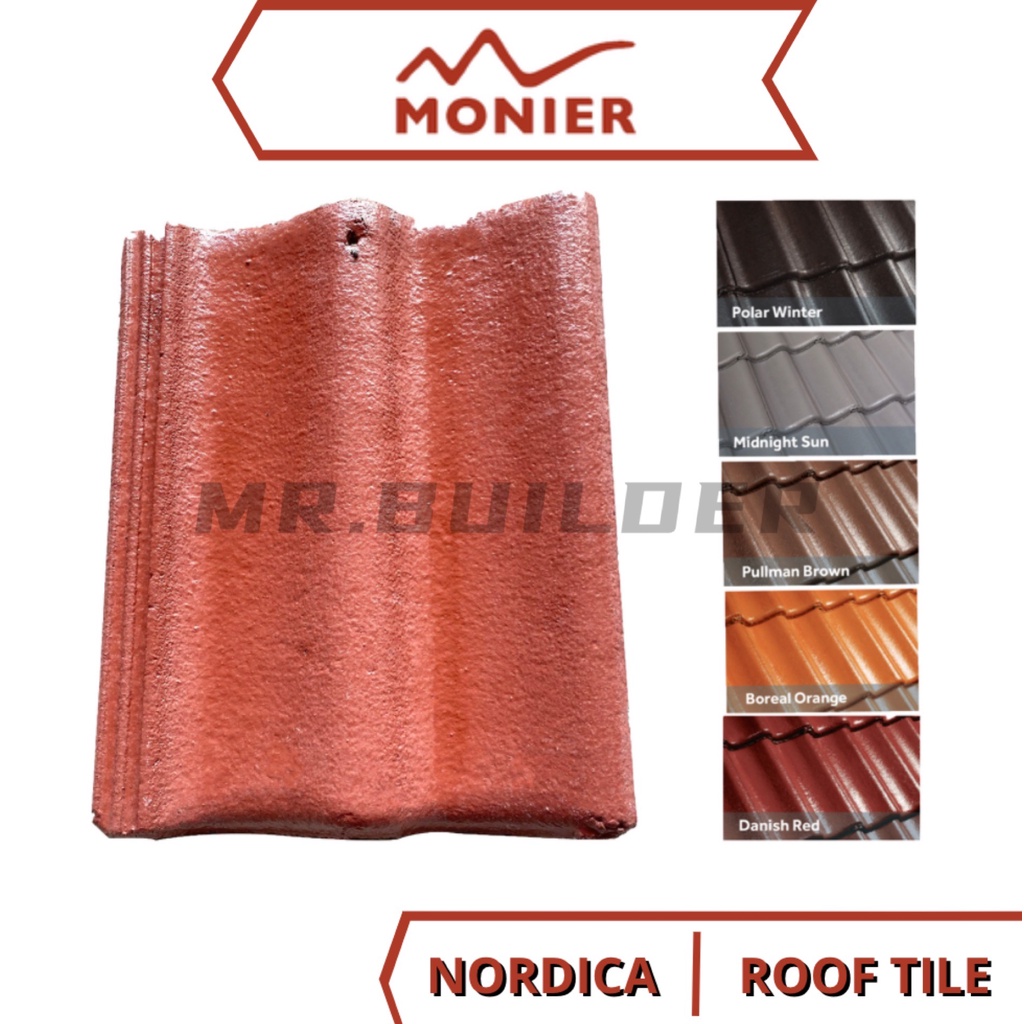MONIER Nordica Tropical Roof Tiles Concrete Tiles Atap Concrete