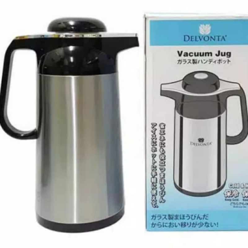 Vacuum JUG DELVONTA / THERMOS Heat Water Resistant Glass Shopee Malaysia