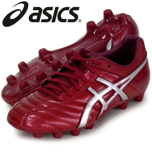 red asics football boots