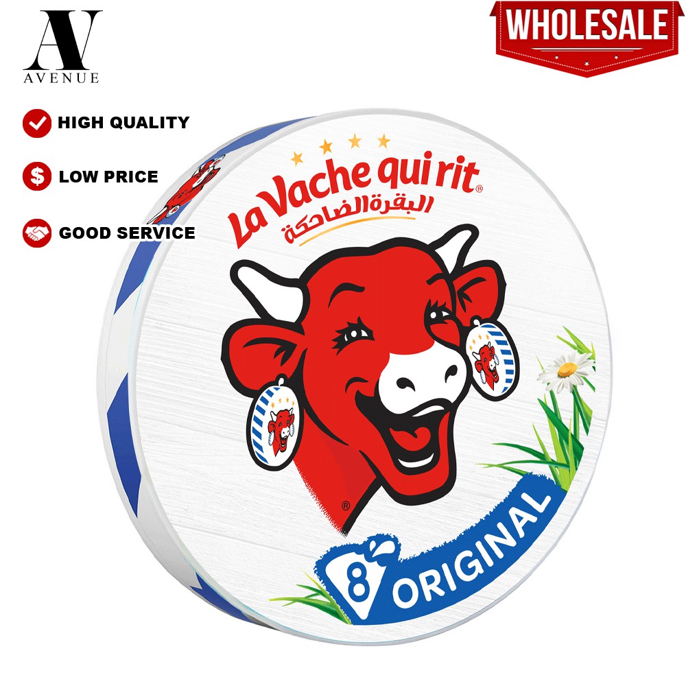 La Vache Qui Rit Laughing Cow Triangle Cheese Original (120 g - 8 Pcs