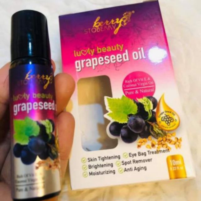 Hot Item Ready Stock Grapeseed Oil Minyak Biji Anggur By Berry Stoberry Shopee Malaysia