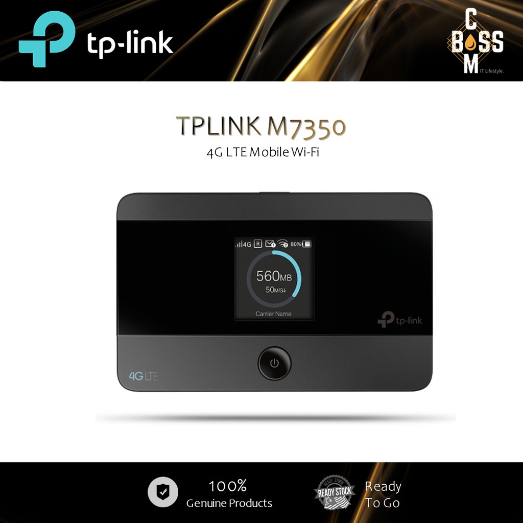*HOT BUYS* 100% Original TPLINK M7350 4G LTE Mobile Wi-Fi | Shopee Malaysia