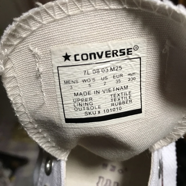 7l 08 03 m25 converse best sale