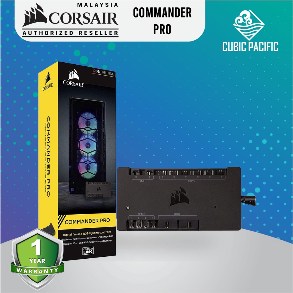 CORSAIR iCUE Commander PRO Smart RGB Lighting and Fan Controller CL