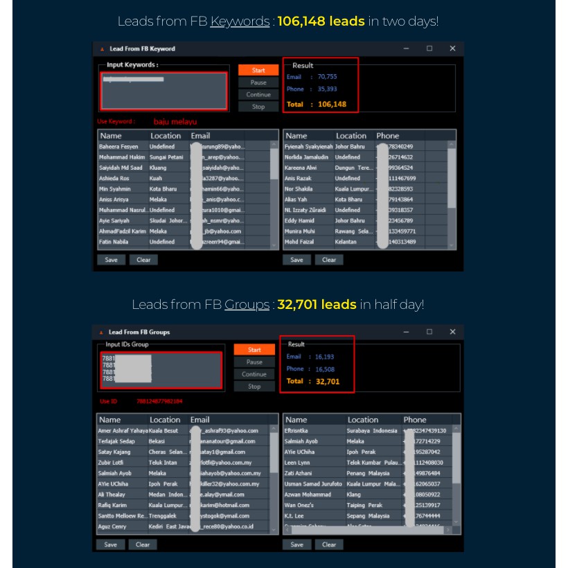 Fb Leads Extractor Idm